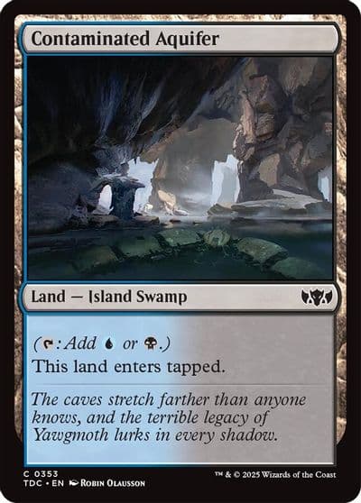 Contaminated Aquifer Commander: Tarkir: Dragonstorm Magic card