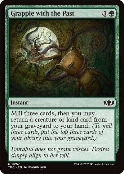 Grapple with the Past Commander: Tarkir: Dragonstorm Magic card