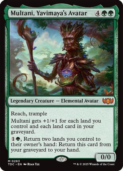 Multani Yavimayas Avatar Commander: Tarkir: Dragonstorm Magic card