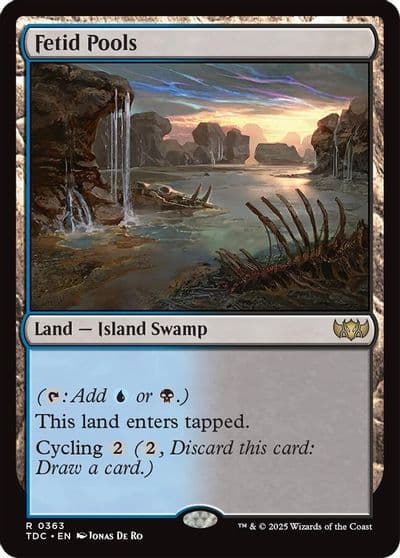 Fetid Pools Commander: Tarkir: Dragonstorm Magic card