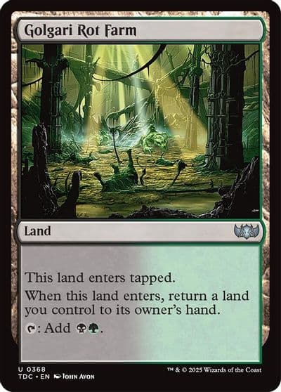 Golgari Rot Farm Commander: Tarkir: Dragonstorm Magic card