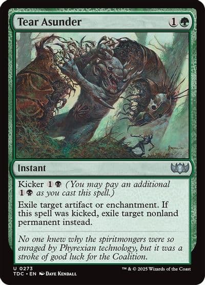 Tear Asunder Commander: Tarkir: Dragonstorm Magic card