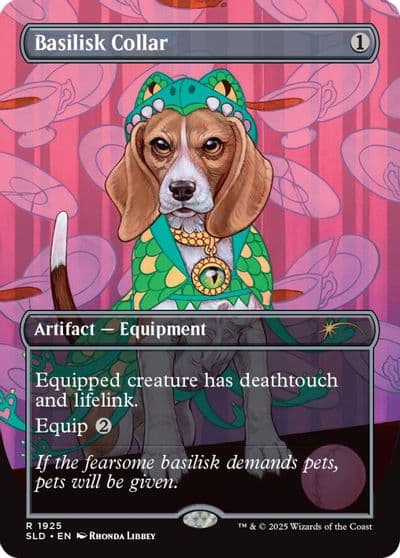 Basilisk Collar 1925 Secret Lair Drop Series Magic card