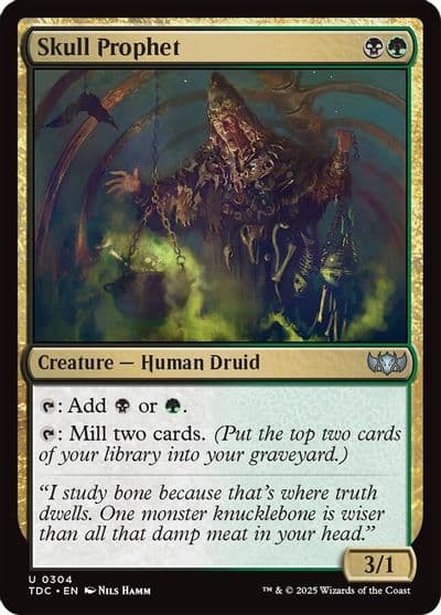 Skull Prophet Commander: Tarkir: Dragonstorm Magic card