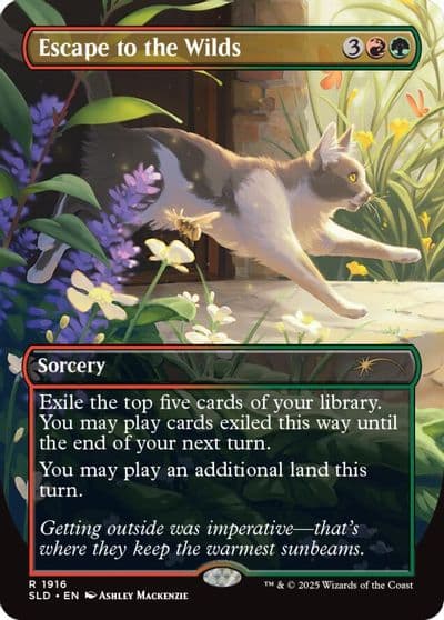 Escape to the Wilds 1916 Secret Lair Drop Series Magic card
