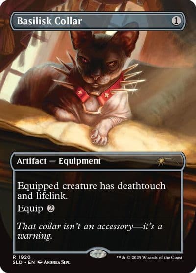 Basilisk Collar 1920 Secret Lair Drop Series Magic card