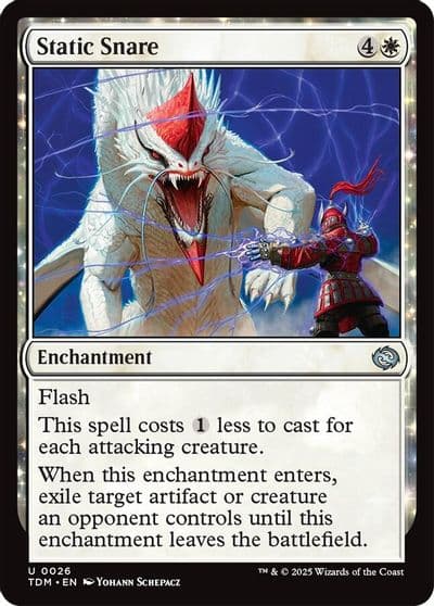 Static Snare Tarkir: Dragonstorm Magic card
