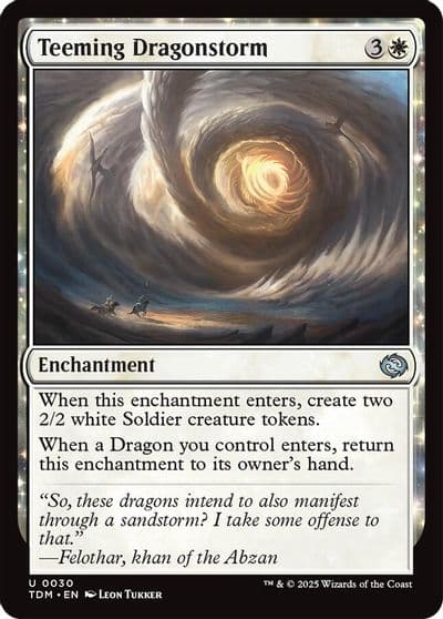 Teeming Dragonstorm Tarkir: Dragonstorm Magic card