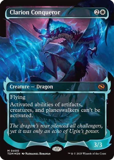 Clarion Conqueror Showcase Tarkir: Dragonstorm Magic card