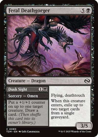 Feral Deathgorger Tarkir: Dragonstorm Magic card