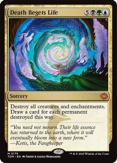 Death Begets Life Tarkir: Dragonstorm Magic card