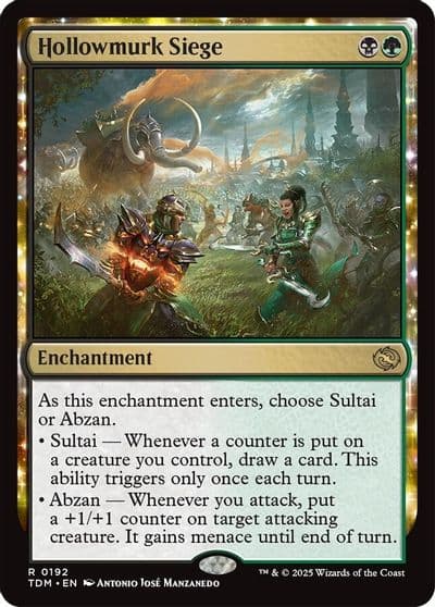 Hollowmurk Siege Tarkir: Dragonstorm Magic card