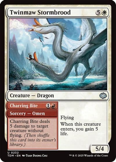 Twinmaw Stormbrood Tarkir: Dragonstorm Magic card