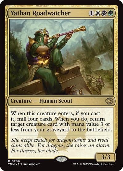 Yathan Roadwatcher Tarkir: Dragonstorm Magic card