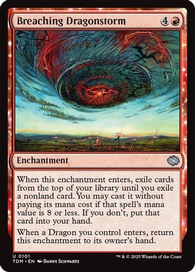 Breaching Dragonstorm Tarkir: Dragonstorm Magic card
