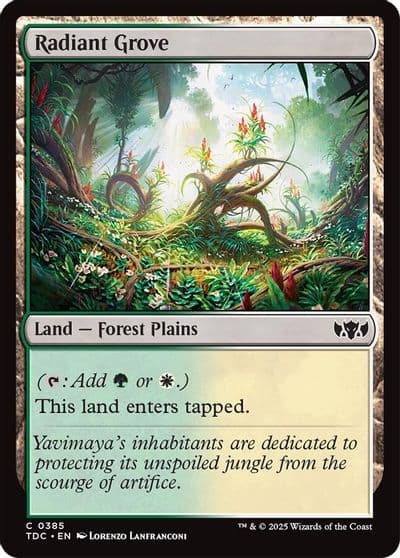 Radiant Grove Commander: Tarkir: Dragonstorm Magic card