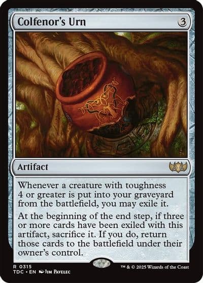 Colfenors Urn Commander: Tarkir: Dragonstorm Magic card