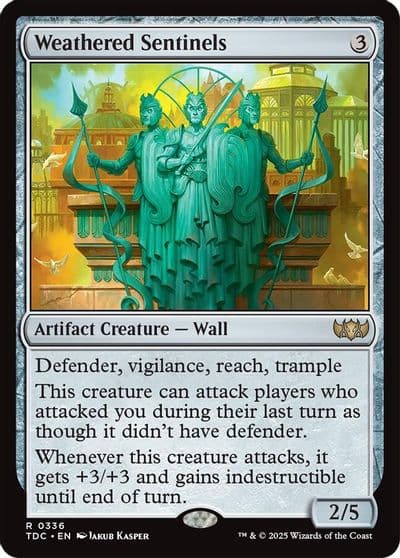 Weathered Sentinels Commander: Tarkir: Dragonstorm Magic card