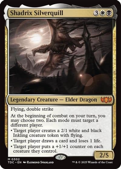 Shadrix Silverquill Commander: Tarkir: Dragonstorm Magic card