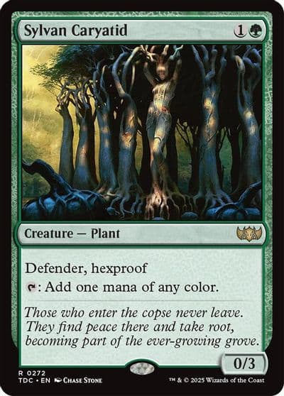 Sylvan Caryatid Commander: Tarkir: Dragonstorm Magic card