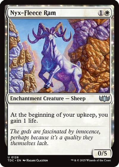 Nyx Fleece Ram Commander: Tarkir: Dragonstorm Magic card