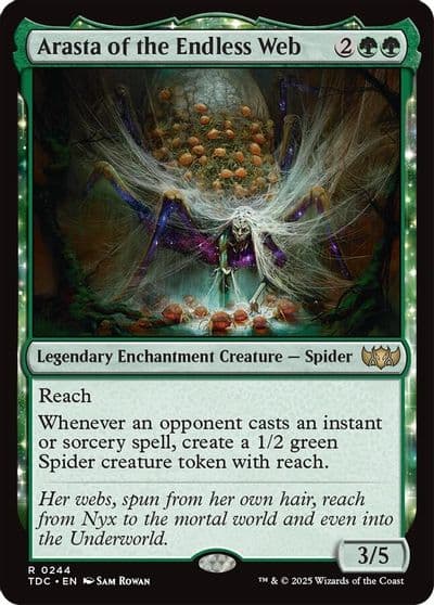 Arasta of the Endless Web Commander: Tarkir: Dragonstorm Magic card