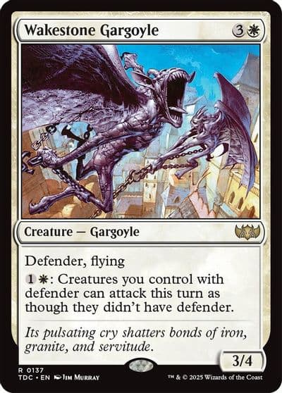 Wakestone Gargoyle Commander: Tarkir: Dragonstorm Magic card