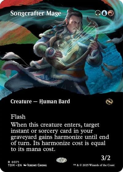 Songcrafter Mage Borderless Tarkir: Dragonstorm Magic card