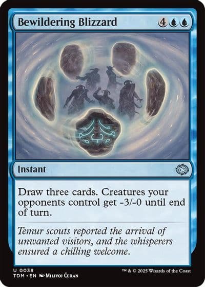 Bewildering Blizzard Tarkir: Dragonstorm Magic card