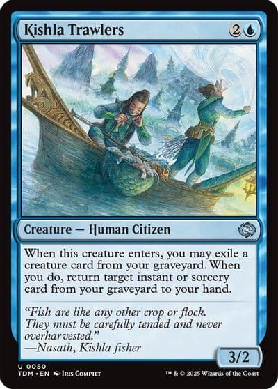 Kishla Trawlers Tarkir: Dragonstorm Magic card
