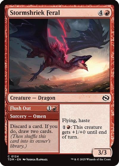 Stormshriek Feral Tarkir: Dragonstorm Magic card