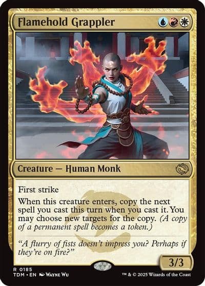 Flamehold Grappler Tarkir: Dragonstorm Magic card