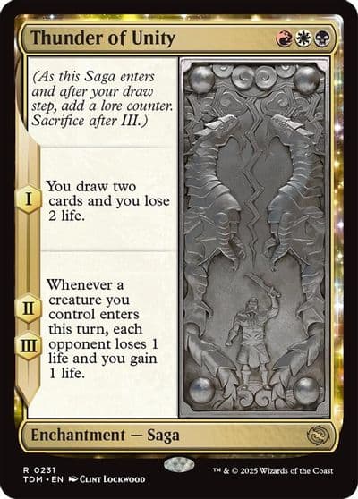 Thunder of Unity Tarkir: Dragonstorm Magic card