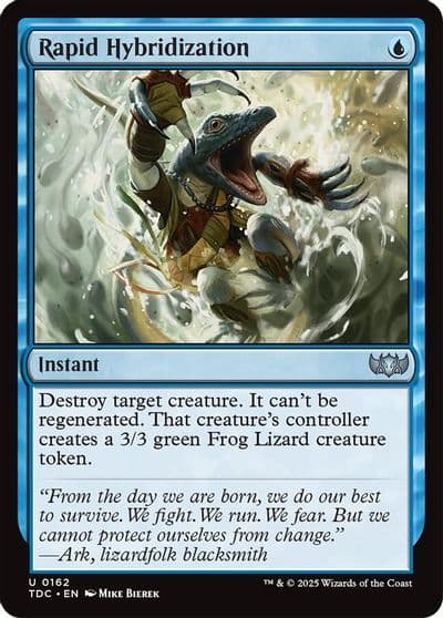 Rapid Hybridization Commander: Tarkir: Dragonstorm Magic card