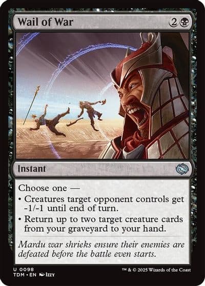 Wail of War Tarkir: Dragonstorm Magic card
