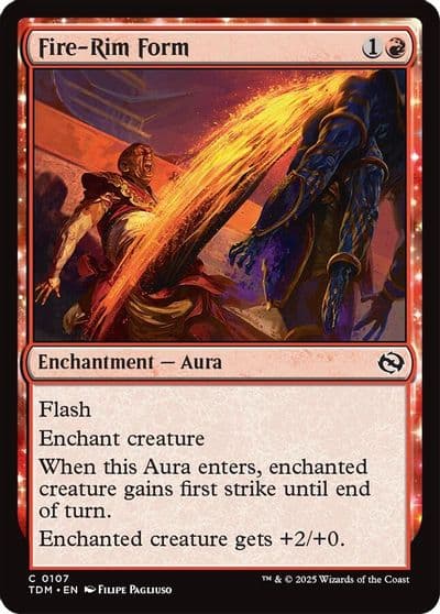Fire Rim Form Tarkir: Dragonstorm Magic card