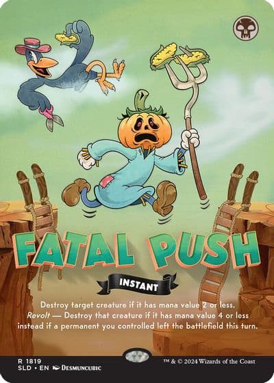 Fatal Push 1819 Secret Lair Drop Series Magic card