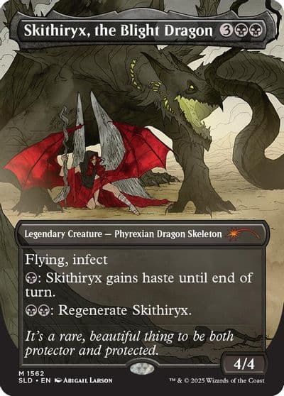 Skithiryx the Blight Dragon Secret Lair Drop Series Magic card