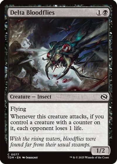 Delta Bloodflies Tarkir: Dragonstorm Magic card