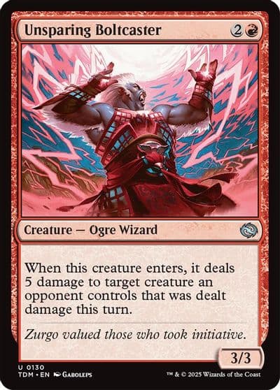 Unsparing Boltcaster Tarkir: Dragonstorm Magic card