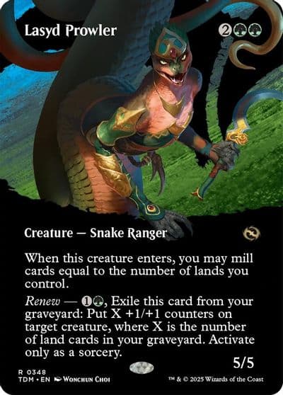 Lasyd Prowler Borderless Tarkir: Dragonstorm Magic card