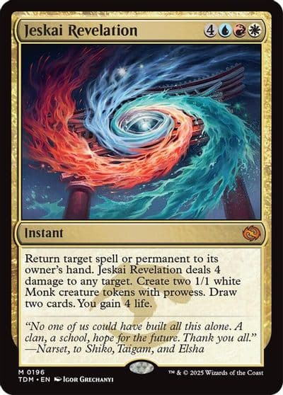Jeskai Revelation Tarkir: Dragonstorm Magic card