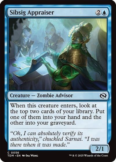Sibsig Appraiser Tarkir: Dragonstorm Magic card