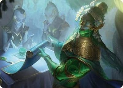 Sibsig Appraiser Art Card 8 54 Art Series: Tarkir: Dragonstorm Magic card