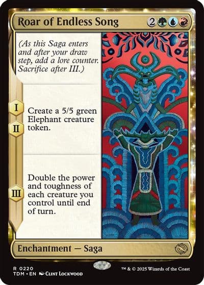 Roar of Endless Song Tarkir: Dragonstorm Magic card