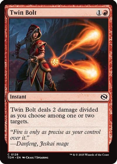 Twin Bolt Tarkir: Dragonstorm Magic card