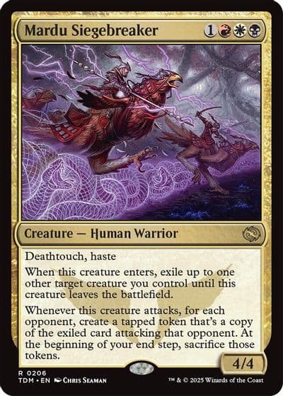Mardu Siegebreaker Tarkir: Dragonstorm Magic card