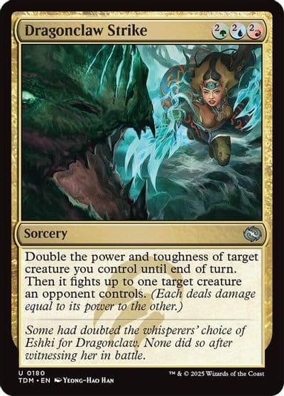 Dragonclaw Strike Tarkir: Dragonstorm Magic card