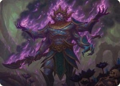 Rot Curse Rakshasa Art Card 13 54 Art Series: Tarkir: Dragonstorm Magic card