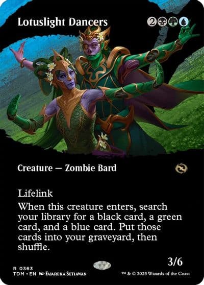 Lotuslight Dancers Borderless Tarkir: Dragonstorm Magic card